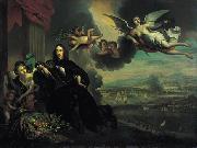 After Jan de Baen The apotheosis of Cornelis de Witt oil